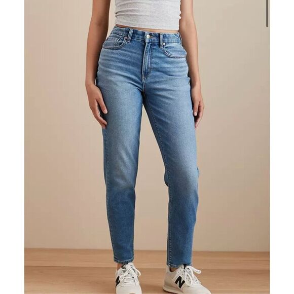 American Eagle high rise mom jeans 000 - Picture 1 of 12